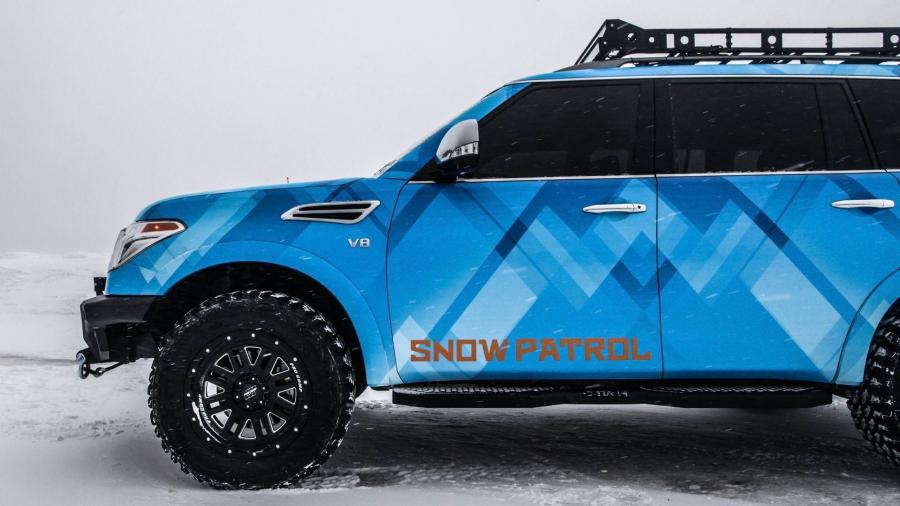  Nissan Armada Snow Patrol 2018 года  (фото 13 из 23)